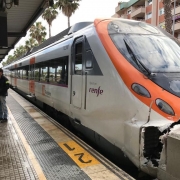 Accidente de tren en Mataró