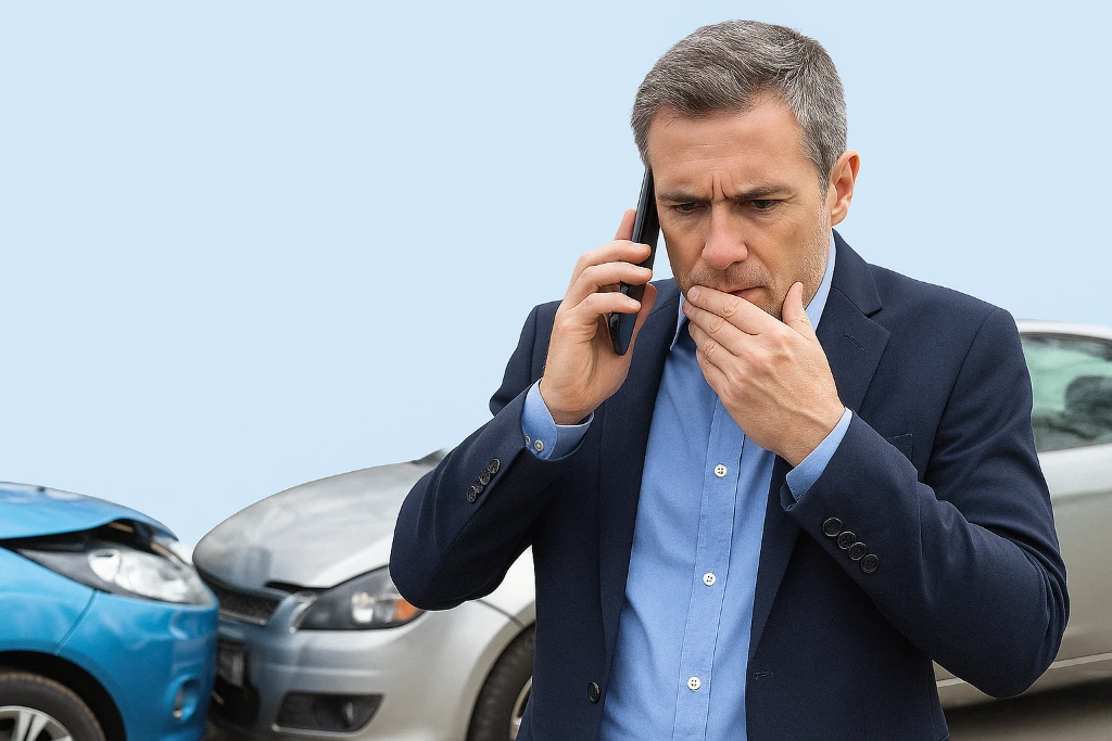 Si te llaman del seguro contrario tras un accidente: qué hacer y qué no hacer