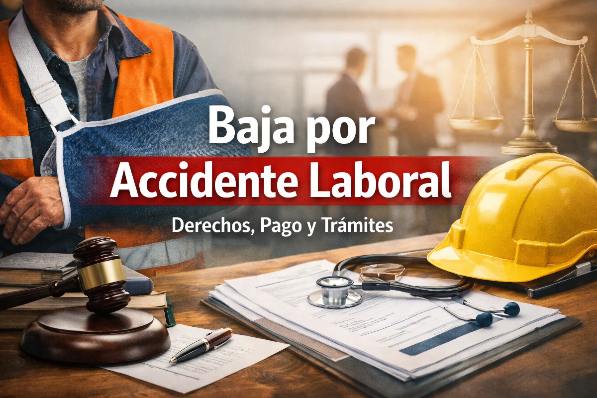 baja accidente laboral 2026